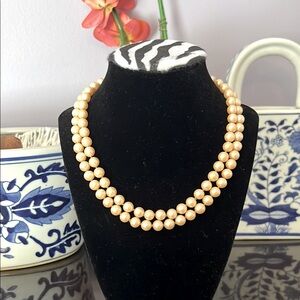 Stunning Vintage Givenchy Pearl Necklace!